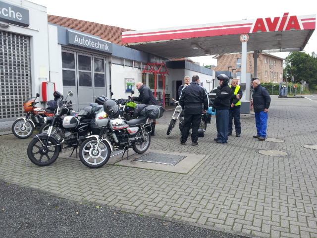 Tussen stop